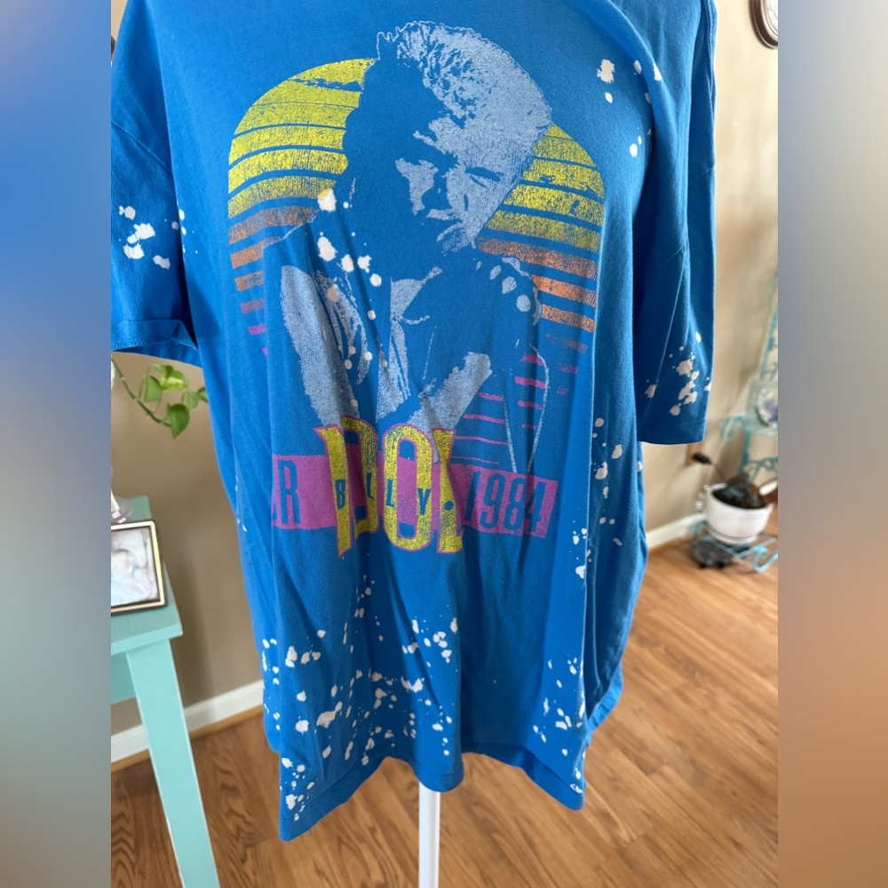 Billy Idol six XL distressed tee